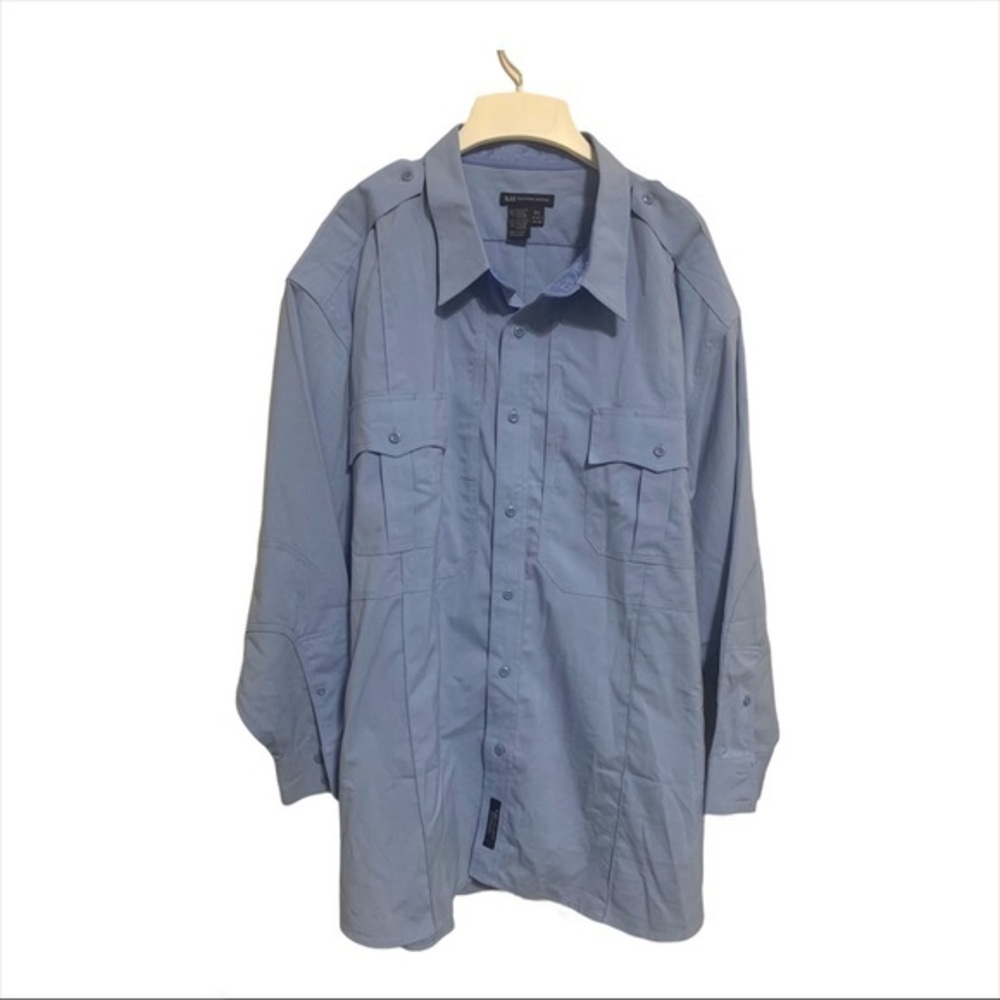 5.11 TACTICAL Shirt Men’s Size 3XL Blue Tactical Series
